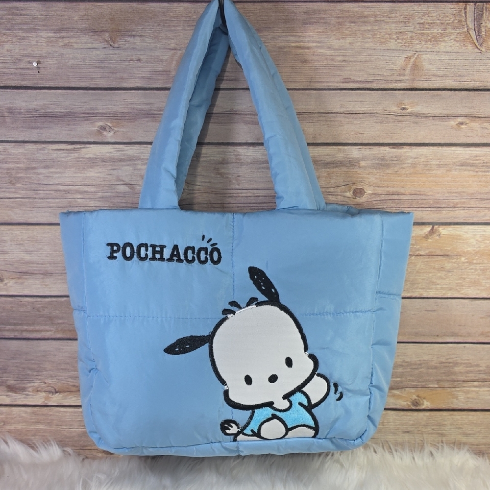 Pochacco Quilted Tote Bag